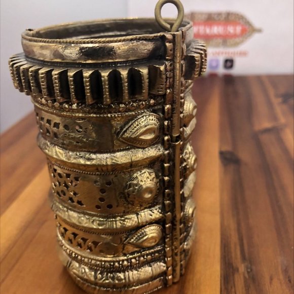 single Handmade Afghan Vintage Handcuff Bracele Boho Style Boho jewelry - Picture 9 of 9